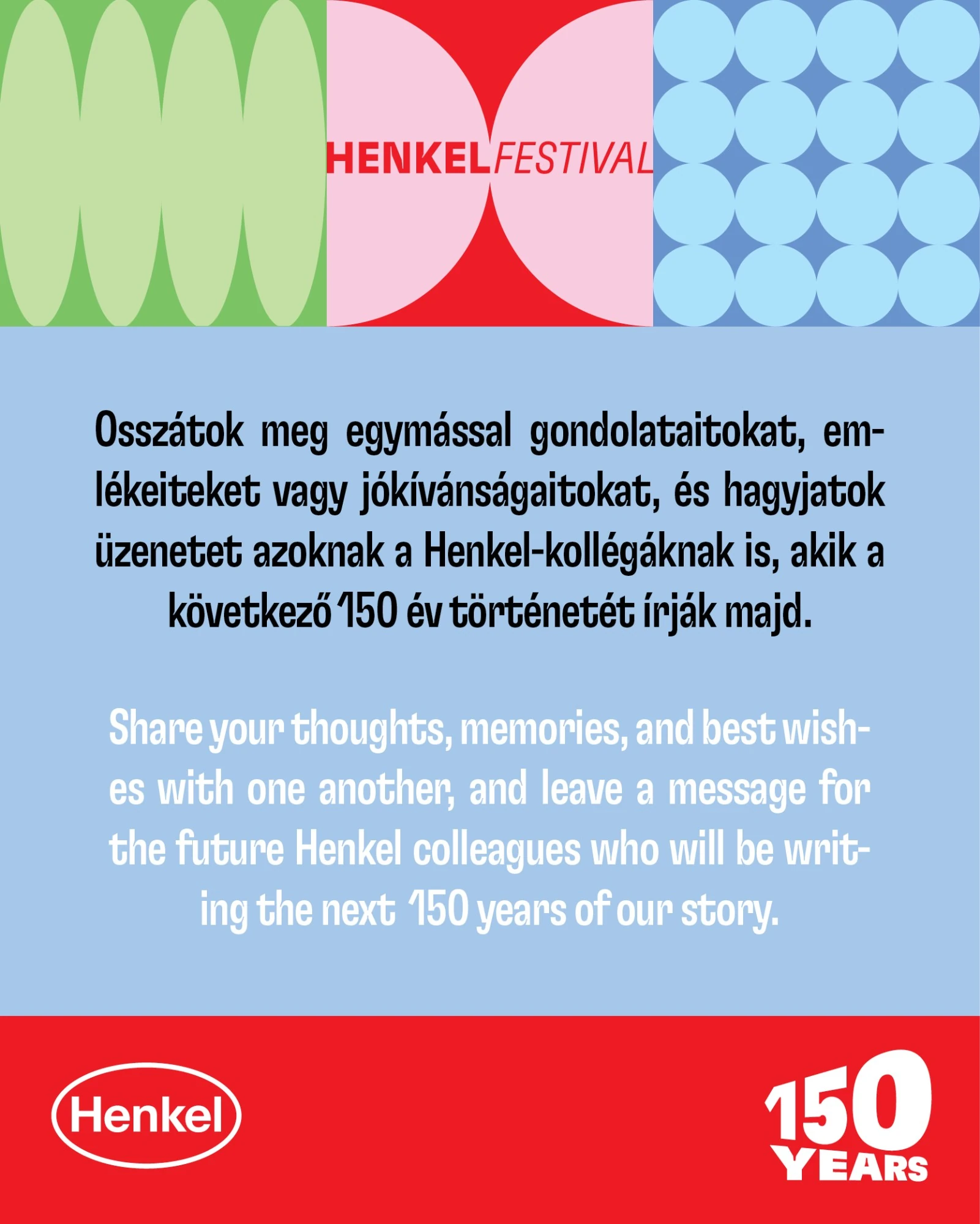 Henkel Festival — 150 Years